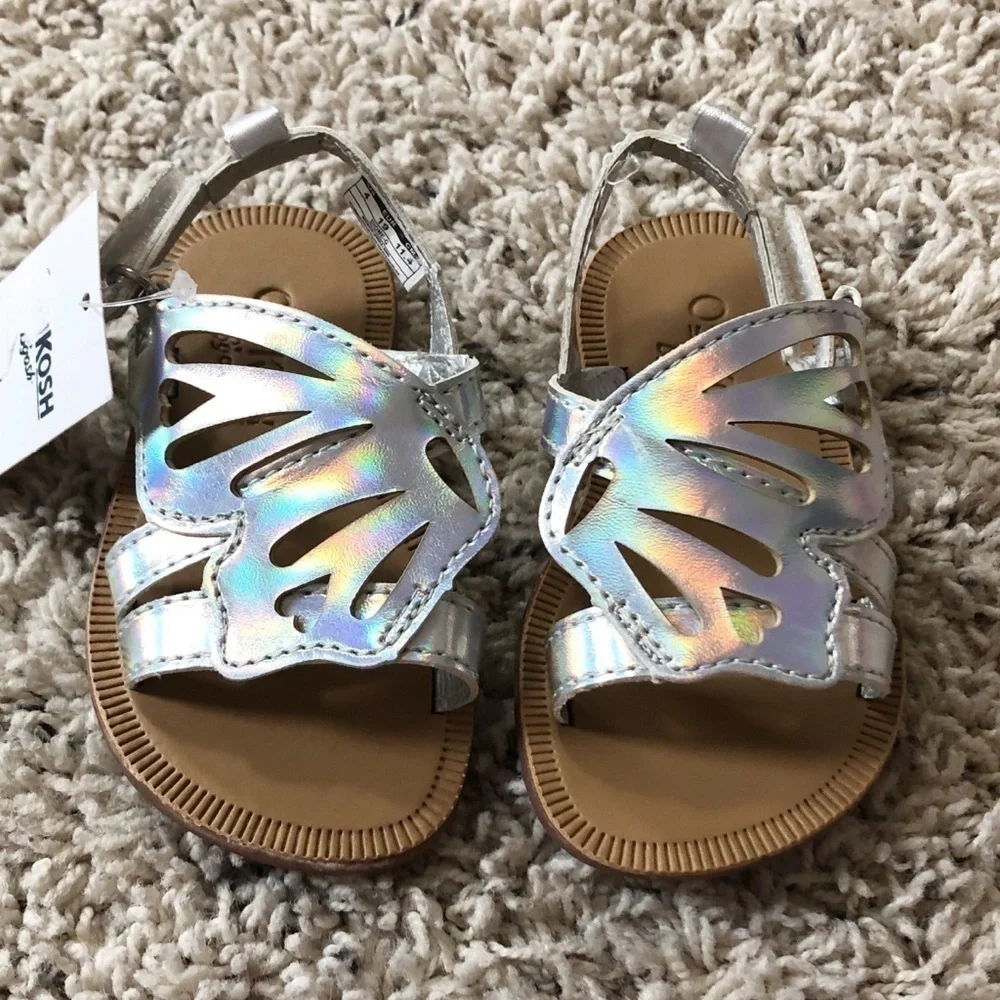 🆕 Oshkosh B’gosh Dione butterfly silv…